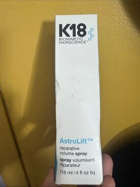 K18 AstroLift Reparative Volume Spray — White